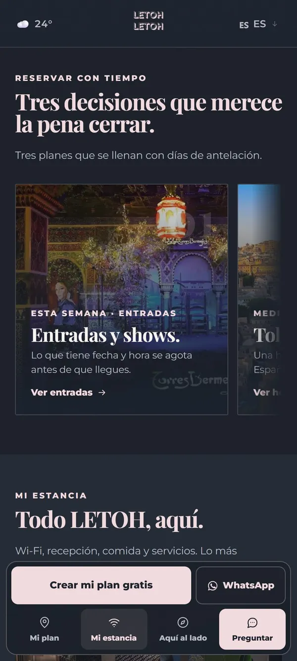 Entradas y shows con fecha, para reservar con tiempo